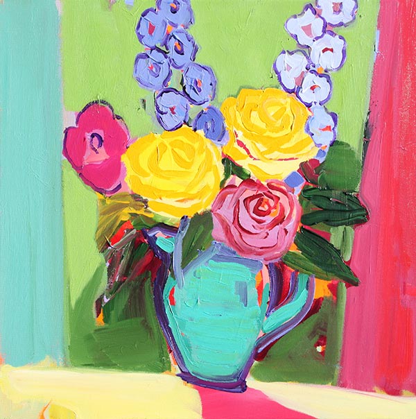 Bouquet With Delphineum