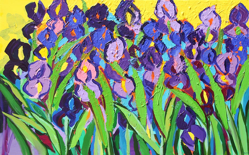 Iris In Bloom