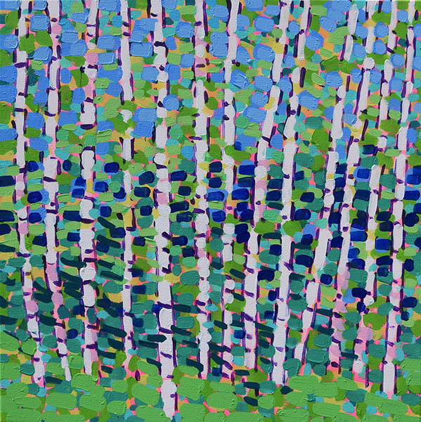 Blue Sky Birch
