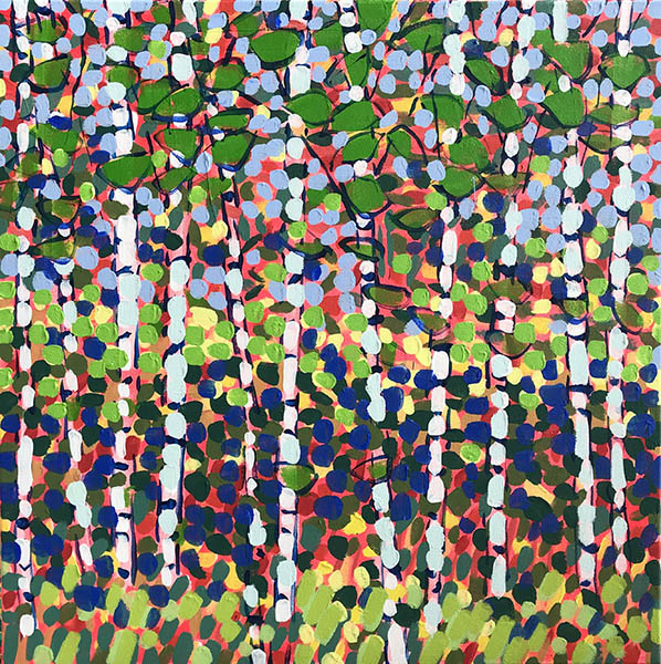 Green Leaves Birch